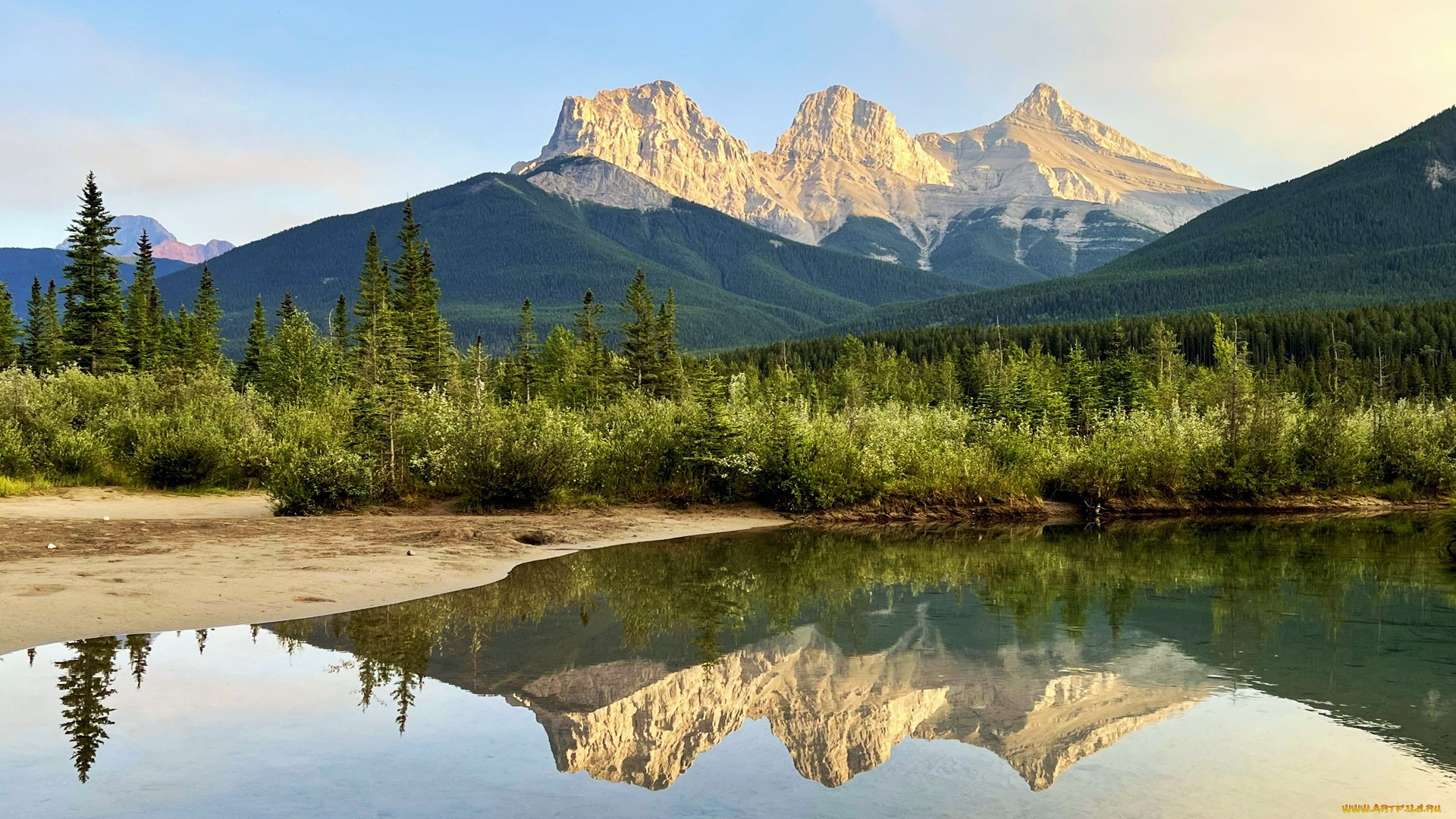 three sisters, alberta, , , three, sisters